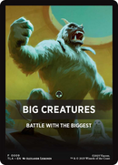Big Creatures Theme Card [Avatar: The Last Airbender]