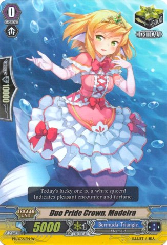 Duo Pride Crown, Madeira (White) (PR/0361EN-W) [Promo Cards]