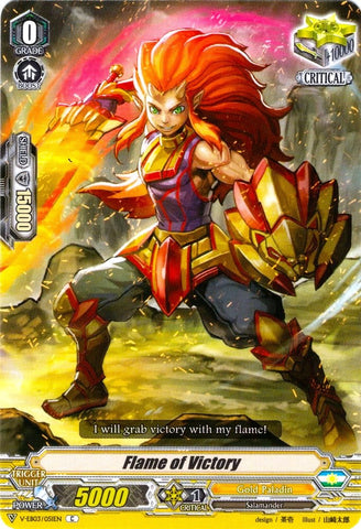Flame of Victory (V-EB03/051EN) [ULTRARARE MIRACLE COLLECTION]