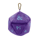 Ultra PRO: Dice Bag - Plush D20 (Phandelver Campaign- Royal Purple/Sky Blue)
