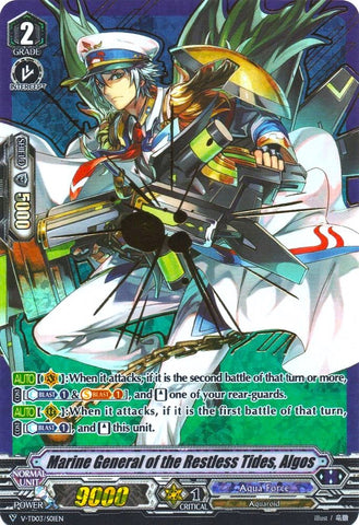 Marine General of the Restless Tides, Algos (SP) (V-TD03/003EN) [Leon Soryu]