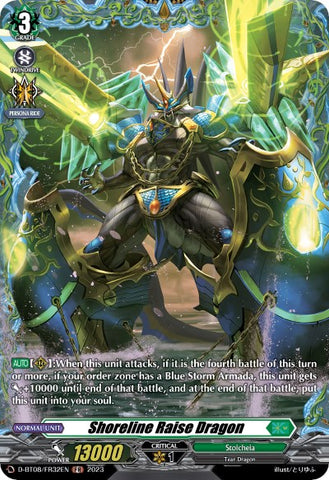 Shoreline Raise Dragon (D-BT08/FR32EN) [Minerva Rising]