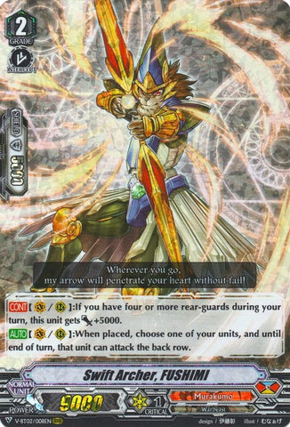Swift Archer, FUSHIMI (V-BT02/008EN) [Strongest! Team AL4]
