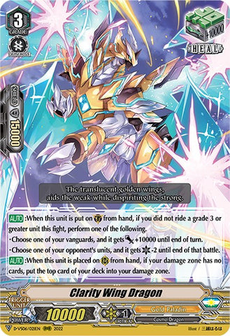 Clarity Wing Dragon (D-VS06/021EN) [V Clan Collection Vol.6]