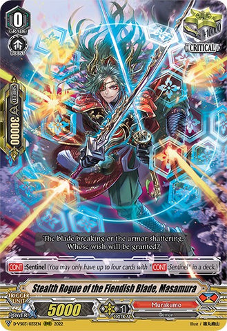 Stealth Rogue of the Fiendish Blade, Masamura (D-VS03/035EN) [V Clan Collection Vol.3]