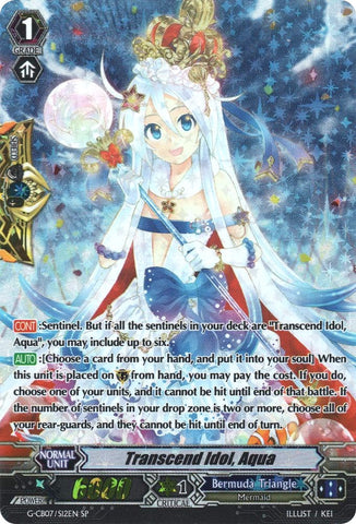 Transcend Idol, Aqua (G-CB07/S12EN) [Divas' Festa]