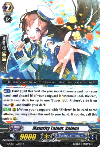 Maturity Talent, Salena (G-CB07/025EN) [Divas' Festa]