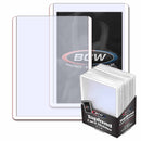 BCW - Topload Card Holder 3"x4" White Border