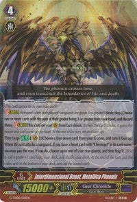 Interdimensional Beast, Metallica Phoenix (RRR) (G-TD06/001EN) [Rallying Call of the Interspectral Dragon]