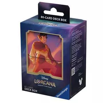 Disney Lorcana TCG: Shimmering Skies Deck Box - Aladdin for Ages 8 and Up