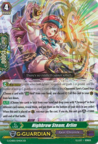 Highbrow Steam, Arlim (G-CHB01/014EN) [TRY3 NEXT]