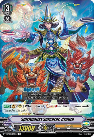 Spiritualist Sorcerer, Croute (V-BT07/049EN) [Infinideity Cradle]
