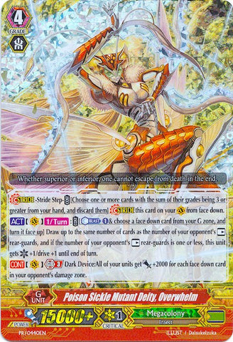 Poison Sickle Mutant Deity, Overwhelm (PR/0440EN) [Promo Cards]