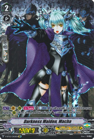 Darkness Maiden, Macha (V-BT02/OR01EN) [Strongest! Team AL4]