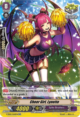 Cheer Girl, Lynette (V-SS05/040EN) [Premium Collection 2020]