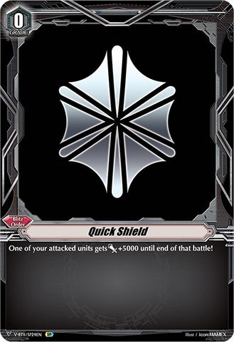 Quick Shield (Aqua Force) (V-BT11/SP24EN) [Storm of the Blue Cavalry]