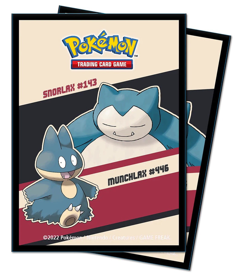 Ultra PRO: Standard 65ct Sleeves - Pokemon (Snorlax & Munchlax)