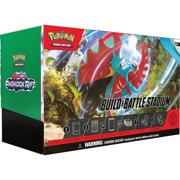 Pokemon TCG: Scarlet & Violet 04 Paradox Rift- Build & Battle Stadium