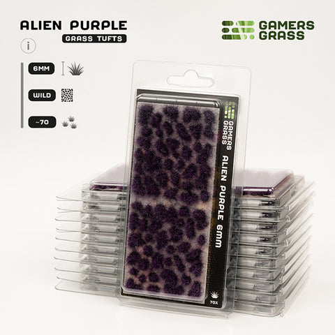 Alien Tufts: Purple 6mm- Wild