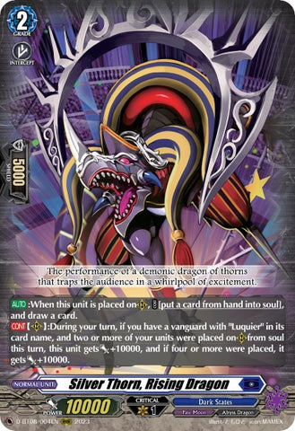 Silver Thorn, Rising Dragon (D-BT08/004EN) [Minerva Rising]