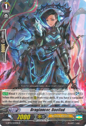 Draglancer, Daellad (G-BT14/034EN) [Divine Dragon Apocrypha]