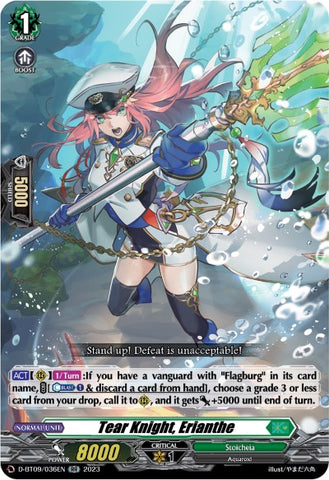 Tear Knight, Erianthe (D-BT09/036EN) [Dragontree Invasion]