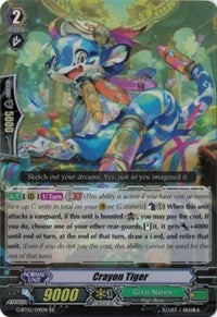 Crayon Tiger (G-BT02/019EN) [Soaring Ascent of Gale & Blossom]