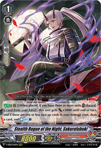 Stealth Rogue of the Night, Sakurafubuki (V-SS08/034EN) [Clan Selection Plus Vol.2]
