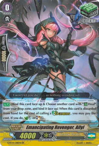 Emancipating Revenger, Allyl (G-BT14/018EN) [Divine Dragon Apocrypha]