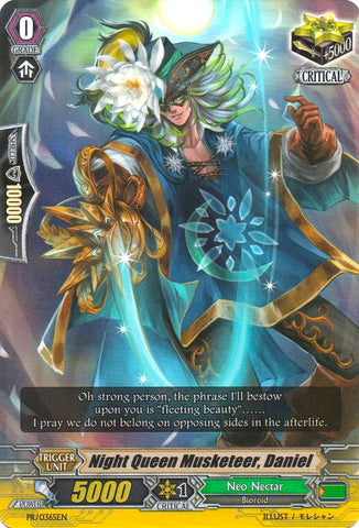 Night Queen Musketeer, Daniel (PR/0365EN) [Promo Cards]