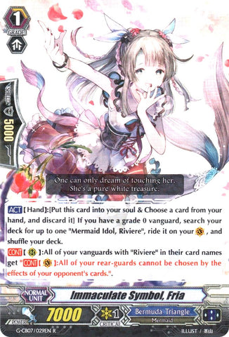 Immaculate Symbol, Fria (G-CB07/029EN) [Divas' Festa]