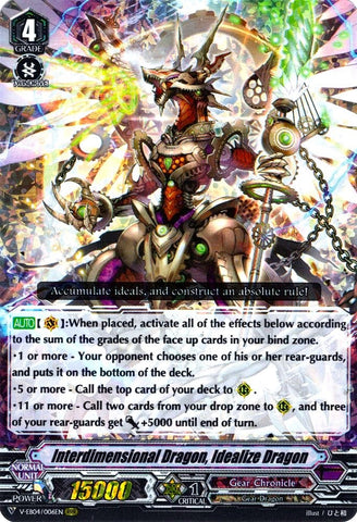 Interdimensional Dragon, Idealize Dragon (V-EB04/006EN) [The Answer of Truth]