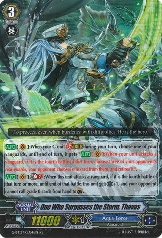 One Who Surpasses the Storm, Thavas (G-BT13/Re:04EN) [Ultimate Stride]