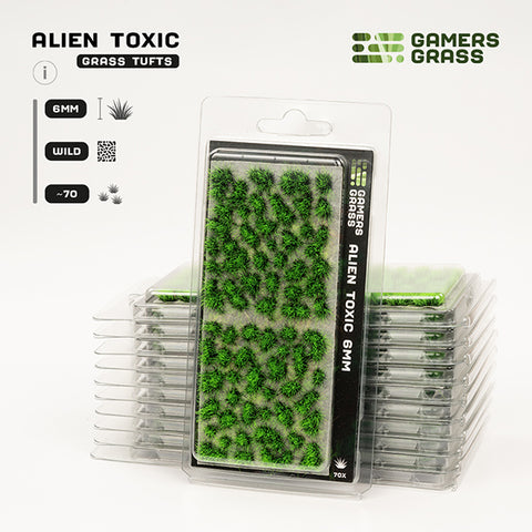 Alien Tufts: Toxic 6mm- Wild