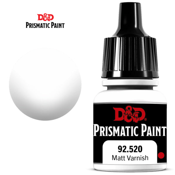 Paint: D&D Prismatic Paint- Matte Varnish