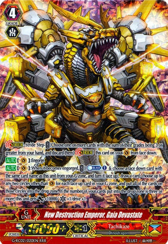 New Destruction Emperor, Gaia Devastate (G-RC02/020EN) [Revival Collection]