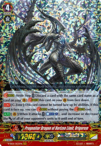Progenitor Dragon of Horizon Limit, Origorem (V-SS01/003EN) [Premium Collection 2019]