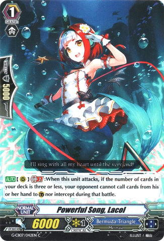 Powerful Song, Lacol (G-CB07/042EN) [Divas' Festa]