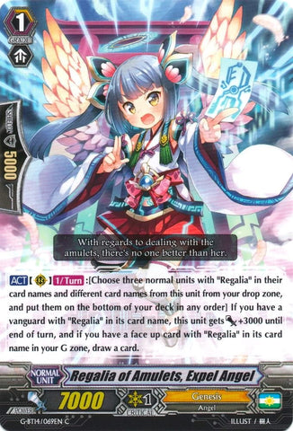 Regalia of Amulets, Expel Angel (G-BT14/069EN) [Divine Dragon Apocrypha]