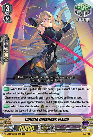 Cuticle Defender, Flavia (D-VS02/053EN) [V Clan Collection Vol.2]
