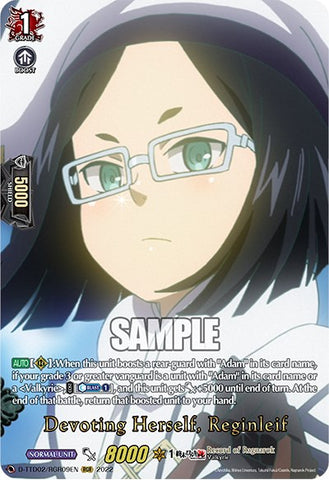 Devoting Herself, Reginleif (D-TTD02/RGR09EN) [Record of Ragnarok]