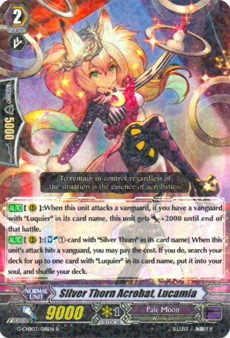 Silver Thorn Acrobat, Lucamia (G-CHB03/018EN) [Rummy Labyrinth Under the Moonlight]
