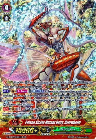 Poison Sickle Mutant Deity, Overwhelm (G-RC02/030EN) [Revival Collection]