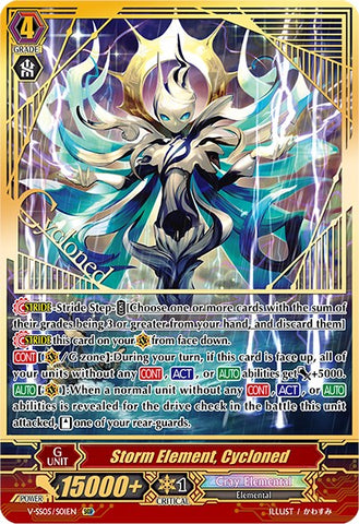 Storm Element, Cycloned (V-SS05/S01EN) [Premium Collection 2020]