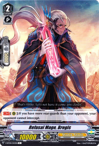 Refusal Mage, Bregis (V-BT04/043EN) [Vilest! Deletor]