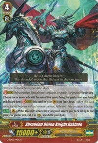 Shrouded Divine Knight, Gablade (Foil) (G-TD02/001EN) [Divine Swordsman of the Shiny Star]