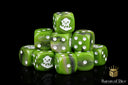 Orc Dice - White Round Corner