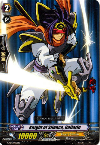 Knight of Silence, Gallatin (KAD1/002EN) [Kero Kero Ace Pack]