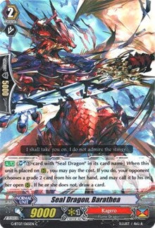 Seal Dragon, Barathea (G-BT07/065EN) [Glorious Bravery of Radiant Sword]