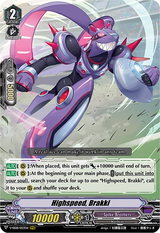 Highspeed, Brakki (V-SS08/053EN) [Clan Selection Plus Vol.2]